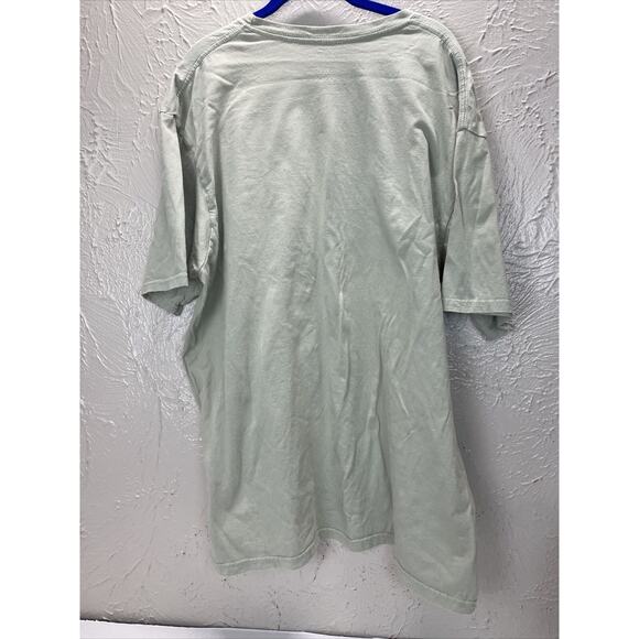 CSG Champs Sports Gear Men Size 3XL Green Solid Shirt Short Sleeve Casual Tee - Picture 3 of 3